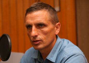 07.07.2015. Marcin Brosz - trener Korony Kielce / Kamil Król / Radio Kielce