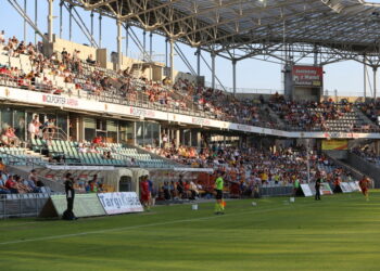 07.07.2015. Sparing Korona Kielce - Hapoel Beer Sheva / Kamil Król / Radio Kielce