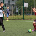 15.07.2015. Wakacje z Futbolem 2015. Mecz Słabiaki FC - JGSM Patriotic / Kamil Król / Radio Kielce