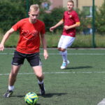 15.07.2015. Wakacje z Futbolem 2015. Mecz Słabiaki FC - JGSM Patriotic / Kamil Król / Radio Kielce