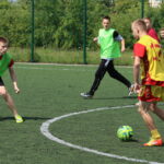 15.07.2015. Wakacje z Futbolem 2015. Mecz Słabiaki FC - JGSM Patriotic / Kamil Król / Radio Kielce