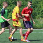 15.07.2015. Wakacje z Futbolem 2015. Mecz Słabiaki FC - JGSM Patriotic / Kamil Król / Radio Kielce