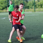 15.07.2015. Wakacje z Futbolem 2015. Mecz Słabiaki FC - JGSM Patriotic / Kamil Król / Radio Kielce