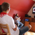 20.7.2015 Kielce. Warsztaty filmowe w DK Zameczek / Wojciech Habdas / Radio Kielce