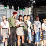 19.07.2015 Festiwal Harcerski. Koncert międzypokoleniowy na Rynku. / Stanisław Blinstrub / Radio Kielce