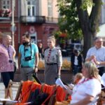 19.07.2015 Festiwal Harcerski. Koncert międzypokoleniowy na Rynku. / Stanisław Blinstrub / Radio Kielce