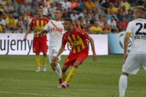 19.07.2015 Korona Kielce - Jagiellonia Białystok. Inauguracja sezonu 2015/2016. Marcin Cebula / Stanisław Blinstrub / Radio Kielce