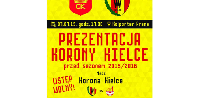 W najbliższy wtorek odbędzie się uroczysta prezentacja pierwszej drużyny Korony Kielce.