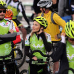 10.7.2015 Kielce. Na Kadzielni powstaje spot promujący Trasy rowerowe w Polsce Wschodniej Green Velo / Wojciech Habdas / Radio Kielce