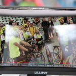 10.7.2015 Kielce. Na Kadzielni powstaje spot promujący Trasy rowerowe w Polsce Wschodniej Green Velo / Wojciech Habdas / Radio Kielce