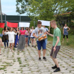 16.7.2015 Kielce. Baza Zbożowa. Próby przed finałem projektu "Evanescence" w ramach programu Erasmus+ / Wojciech Habdas / Radio Kielce