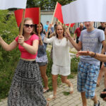 16.7.2015 Kielce. Baza Zbożowa. Próby przed finałem projektu "Evanescence" w ramach programu Erasmus+ / Wojciech Habdas / Radio Kielce