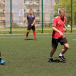 22.7.2015 Kielce. Wakacje z futbolem. Mecz Szybcy i wściekli - Hebany / Wojciech Habdas / Radio Kielce