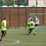 22.7.2015 Kielce. Wakacje z futbolem. Mecz Szybcy i wściekli - Hebany / Wojciech Habdas / Radio Kielce