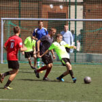 22.7.2015 Kielce. Wakacje z futbolem. Mecz Szybcy i wściekli - Hebany / Wojciech Habdas / Radio Kielce