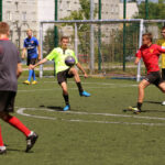 22.7.2015 Kielce. Wakacje z futbolem. Mecz Szybcy i wściekli - Hebany / Wojciech Habdas / Radio Kielce