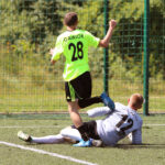 22.7.2015 Kielce. Wakacje z futbolem. Mecz Szybcy i wściekli - Hebany / Wojciech Habdas / Radio Kielce