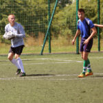 22.7.2015 Kielce. Wakacje z futbolem. Mecz Szybcy i wściekli - Hebany / Wojciech Habdas / Radio Kielce