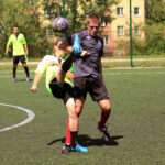 22.7.2015 Kielce. Wakacje z futbolem. Mecz Szybcy i wściekli - Hebany / Wojciech Habdas / Radio Kielce