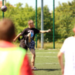 22.7.2015 Kielce. Wakacje z futbolem. Mecz NasPolDym - Armia Durlina / Wojciech Habdas / Radio Kielce