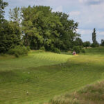 29.7.2015 Lidzbark Warmiński. Z lokalną grupą rowerzystów wybraliśmy się na wycieczkę fragmentem szlaku Green Velo prowadzącym do Stoczka Klasztornego. / Wojciech Habdas / Radio Kielce