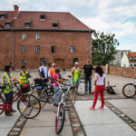 29.7.2015 Lidzbark Warmiński. Z lokalną grupą rowerzystów wybraliśmy się na wycieczkę fragmentem szlaku Green Velo prowadzącym do Stoczka Klasztornego. Po powrocie dzieliliśmy się wrażeniami, wzajemnie i ze słuchaczami Radia Kielce / Wojciech Habdas / Radio Kielce
