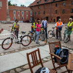 29.7.2015 Lidzbark Warmiński. Z lokalną grupą rowerzystów wybraliśmy się na wycieczkę fragmentem szlaku Green Velo prowadzącym do Stoczka Klasztornego. Po powrocie dzieliliśmy się wrażeniami, wzajemnie i ze słuchaczami Radia Kielce / Wojciech Habdas / Radio Kielce