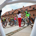 29.7.2015 Lidzbark Warmiński. Z lokalną grupą rowerzystów wybraliśmy się na wycieczkę fragmentem szlaku Green Velo prowadzącym do Stoczka Klasztornego. Po powrocie dzieliliśmy się wrażeniami, wzajemnie i ze słuchaczami Radia Kielce / Wojciech Habdas / Radio Kielce