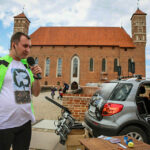 29.7.2015 Lidzbark Warmiński. Z lokalną grupą rowerzystów wybraliśmy się na wycieczkę fragmentem szlaku Green Velo prowadzącym do Stoczka Klasztornego. Po powrocie dzieliliśmy się wrażeniami, wzajemnie i ze słuchaczami Radia Kielce / Wojciech Habdas / Radio Kielce