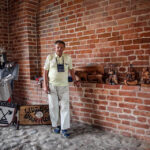 29.7.2015 Lidzbark Warmiński. Z lokalną grupą rowerzystów wybraliśmy się na wycieczkę fragmentem szlaku Green Velo prowadzącym do Stoczka Klasztornego. / Wojciech Habdas / Radio Kielce