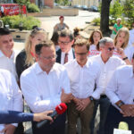 31.7.2015 Kielce. Konferencja SLD / Wojciech Habdas / Radio Kielce