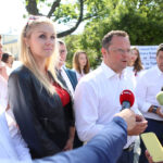 31.7.2015 Kielce. Konferencja SLD / Wojciech Habdas / Radio Kielce
