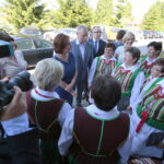 04.07.2015. Marszałek Sejmu Małgorzata Kidawa-Błońska uświetniła jubileusz Kopcowianek / Włodzimierz Batóg / Radio Kielce