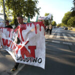 11.7.2015 Kielce. Marsz upamiętniający 72. rocznicę zbrodni wołyńskiej. / Włodzimierz Batóg / Radio Kielce