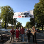 11.7.2015 Kielce. Marsz upamiętniający 72. rocznicę zbrodni wołyńskiej. / Włodzimierz Batóg / Radio Kielce