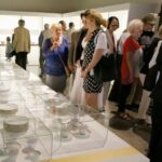 16.07.2015 Kielce. Muzeum Nardowe. Otwarcie wystawy porcelany Ćmielowskiej / Stanisław Blinstrub / Radio Kielce