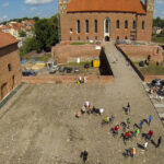 29.7.2015 Lidzbark Warmiński. Wycieczka rowerowa szlakiem Green Velo z Radiem Kielce. / Wojciech Habdas / Radio Kielce