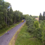 29.7.2015 Lidzbark Warmiński. Wycieczka rowerowa szlakiem Green Velo z Radiem Kielce. / Wojciech Habdas / Radio Kielce