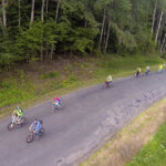 29.7.2015 Lidzbark Warmiński. Wycieczka rowerowa szlakiem Green Velo z Radiem Kielce. / Wojciech Habdas / Radio Kielce