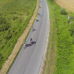 29.7.2015 Lidzbark Warmiński. Wycieczka rowerowa szlakiem Green Velo z Radiem Kielce. / Wojciech Habdas / Radio Kielce