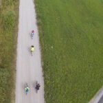 29.7.2015 Lidzbark Warmiński. Wycieczka rowerowa szlakiem Green Velo z Radiem Kielce. / Wojciech Habdas / Radio Kielce