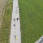 29.7.2015 Lidzbark Warmiński. Wycieczka rowerowa szlakiem Green Velo z Radiem Kielce. / Wojciech Habdas / Radio Kielce