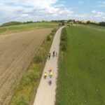 29.7.2015 Lidzbark Warmiński. Wycieczka rowerowa szlakiem Green Velo z Radiem Kielce. / Wojciech Habdas / Radio Kielce