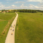 29.7.2015 Lidzbark Warmiński. Wycieczka rowerowa szlakiem Green Velo z Radiem Kielce. / Wojciech Habdas / Radio Kielce