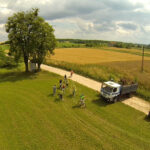 29.7.2015 Lidzbark Warmiński. Wycieczka rowerowa szlakiem Green Velo z Radiem Kielce. / Wojciech Habdas / Radio Kielce