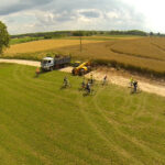 29.7.2015 Lidzbark Warmiński. Wycieczka rowerowa szlakiem Green Velo z Radiem Kielce. / Wojciech Habdas / Radio Kielce