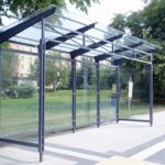 20.07.2015 Kielce. Nowy przystanek autobusowy przy ul. Jagiellońskiej  oddany do użytku / Stanisław Blinstrub / Radio Kielce