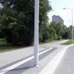 20.07.2015 Kielce. Nowy przystanek autobusowy przy ul. Jagiellońskiej  oddany do użytku / Stanisław Blinstrub / Radio Kielce