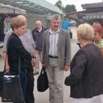 27.07.2015 Kielce. Radni spotkali się z kupcami z targowiska przy Mielczarskiego / Robert Szumielewicz / Radio Kielce