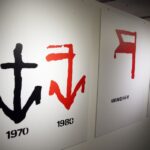 30.07.2015 Kielce. Muzeum Dialogu Kultur. Wystawa plakatów ostatnich stu lat w państwach Grupy Wyszehradzkiej / Stanisław Blinstrub / Radio Kielce